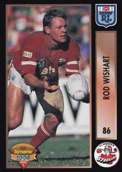 1994 Dynamic Rugby League Series 1 #86 Rod Wishart Front